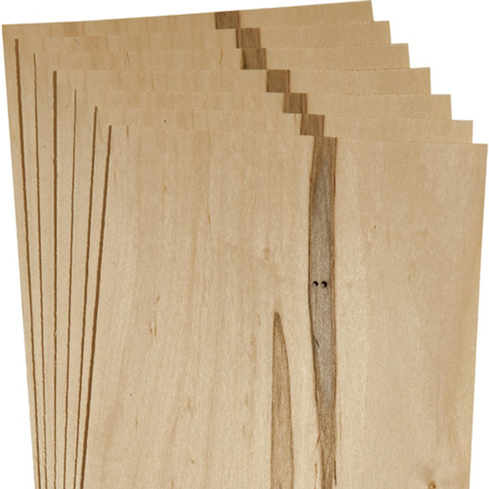 Veneer Hobby Packs, 12 Square Feet