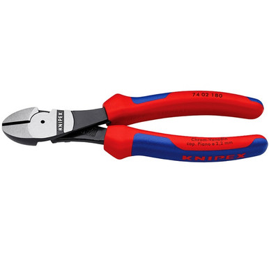 Knipex Nipper Diagonal Cutting 180mm - 7402180