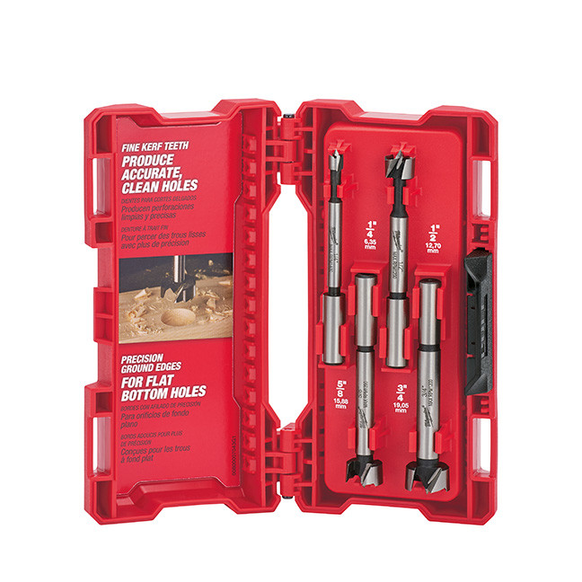 Milwaukee 48-14-0004 Forstner Bit Set 4-Piece