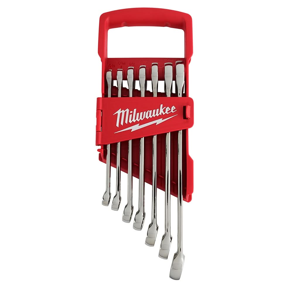 Milwaukee 48-22-9407 7-PieceCombination Wrench Set - SAE