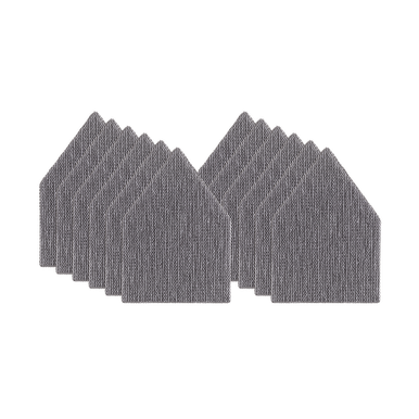 Milwaukee Sandpaper Pentagon Hook & Loop Net 400G suit M12FDSS0 12 Pack - 48805400