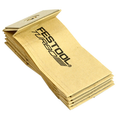 Festool TF-RS 400/5x Turbo Filter Dust Bags - 5 Pack