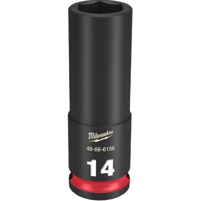 Milwaukee 49-66-6156 SHOCKWAVE™ Impact Duty 3/8″ Drive 14MM Deep 6 Point Socket