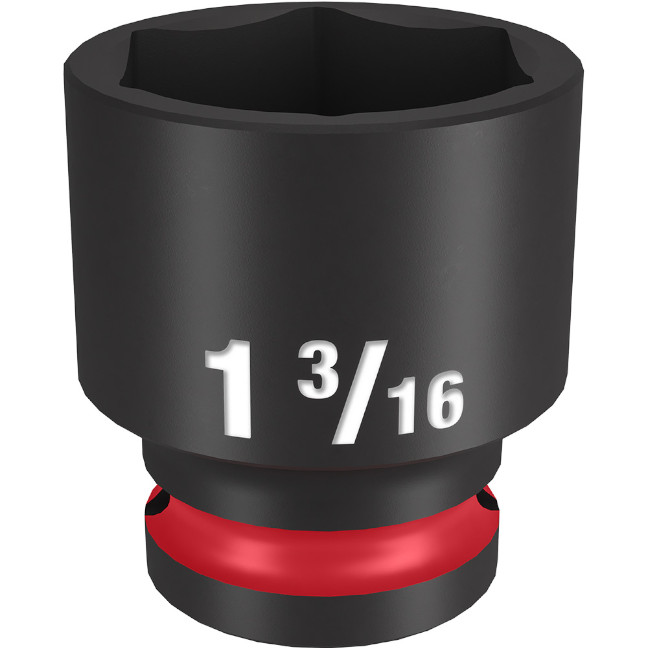Milwaukee 49-66-6213 SHOCKWAVE™ Impact Duty 1/2″ Drive 1-3/16″ Standard 6 Point Socket