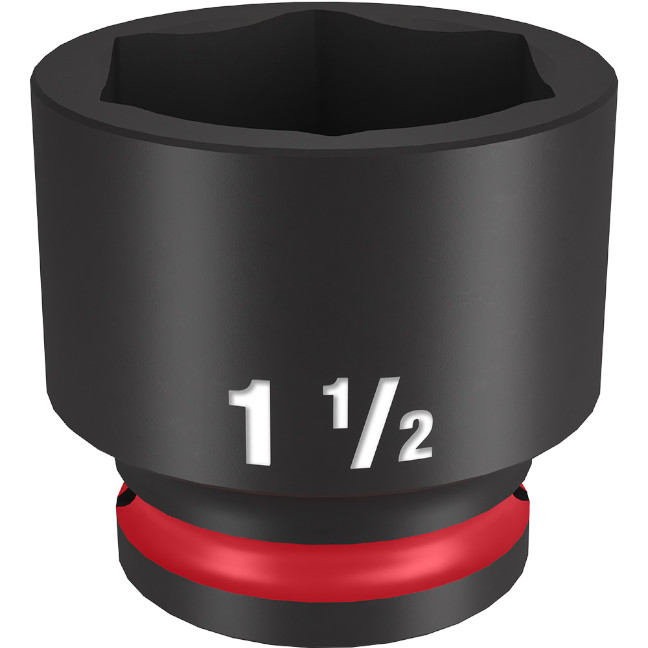Milwaukee 49-66-6218 SHOCKWAVE™ Impact Duty 1/2″ Drive 1-1/2″ Standard 6 Point Socket