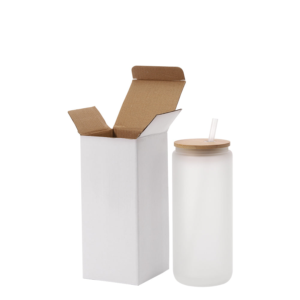 16OZ Double wall Glass Tumbler - Matt