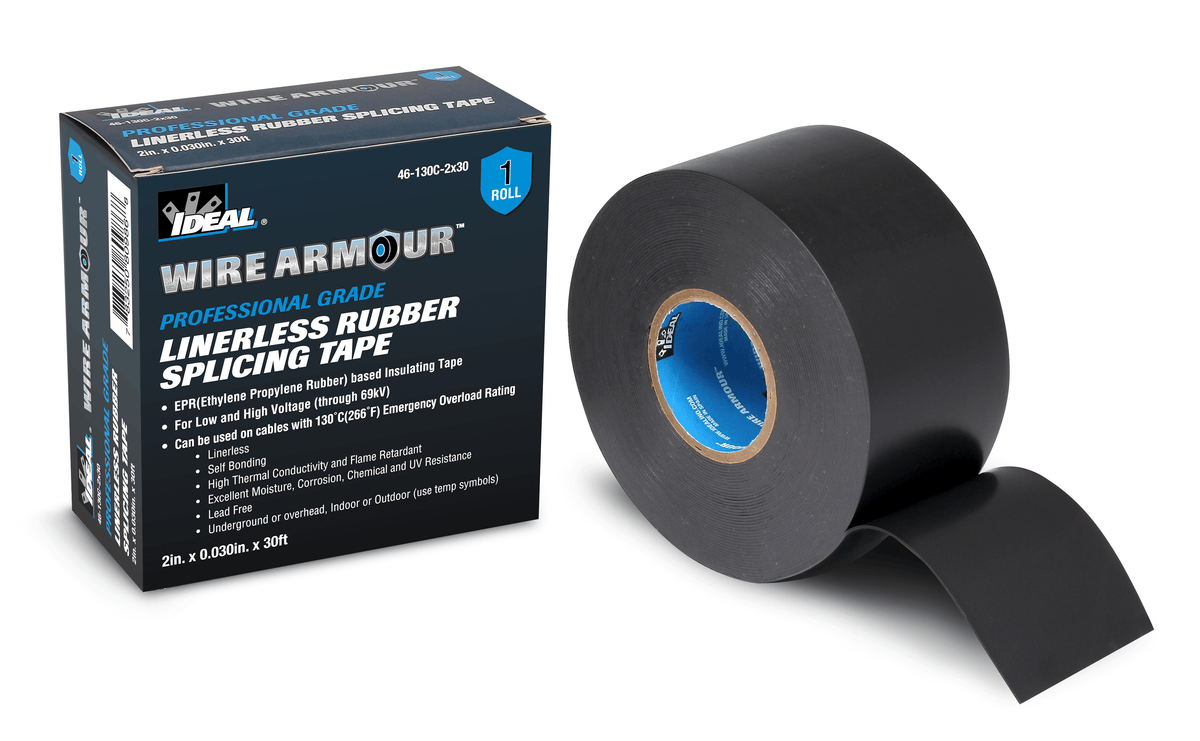 IDEAL Wire Armour 2" Linerless Rubber Tape, Model 46-130C-2X30*