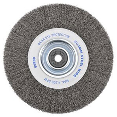 Bordo Wheel Brush Crimp Wire 25.3mm 200mm - 5108-200/25.3