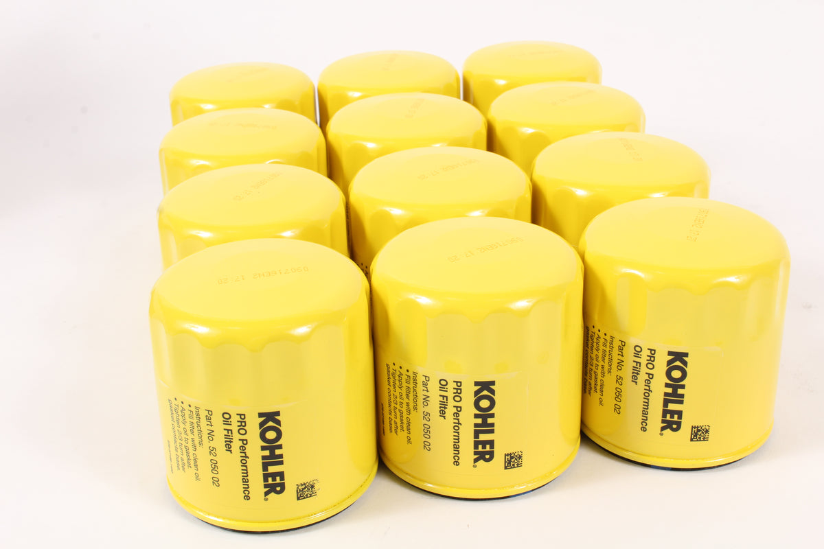 12 Pack Genuine Kohler 52-050-02-S Pro Performance Oil Filter 52 050 02-s OEM
