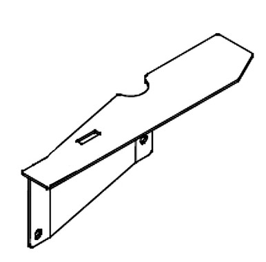 550765 RIGHT SIDE SERVICE FRAME COVER Hustler