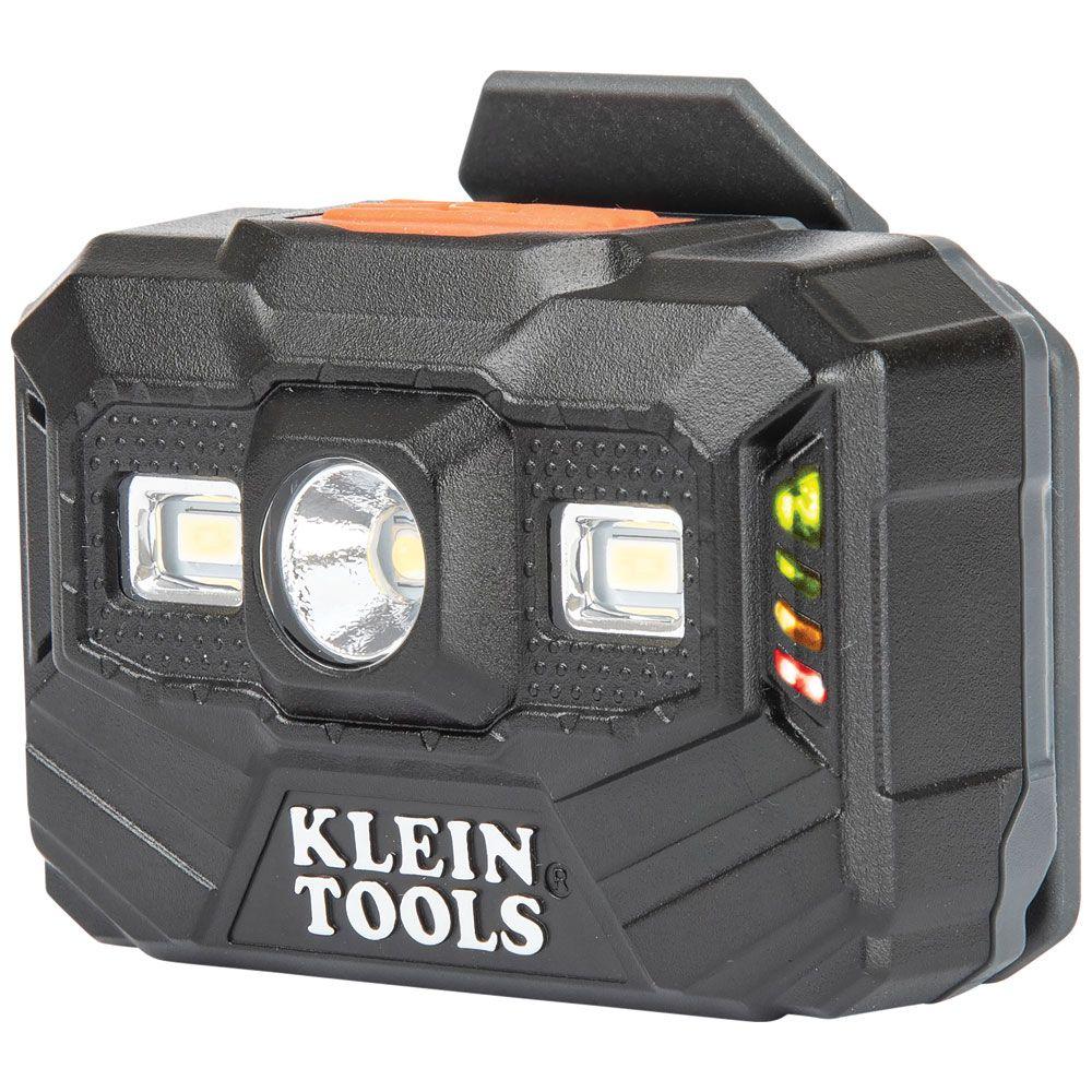 Klein Tools Rechargeable Headlamp and Worklight, 300 Lumens All-Day Runtime, Model 56062