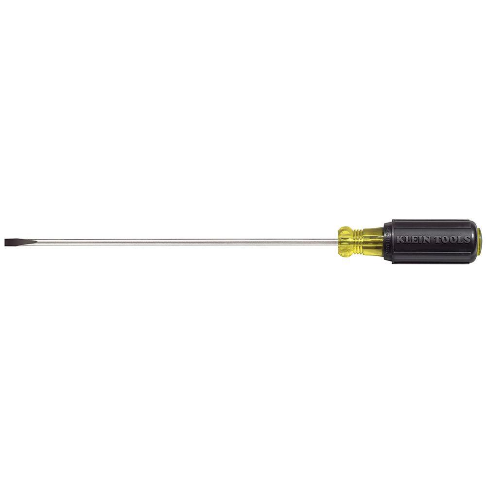 Klein Tools 3/16-Inch Cabinet Tip Screwdriver, 8-Inch, Model 601-8