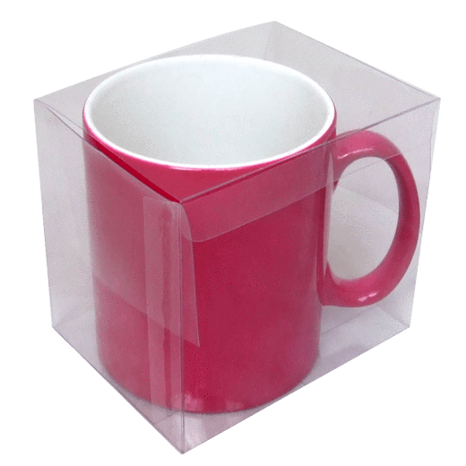 10 x Acetate Mug box - 11oz Mugs