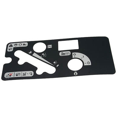 604196 DECAL INSTRUMENT PANEL Hustler