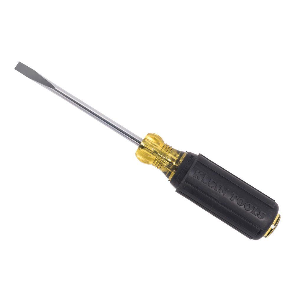 Klein Tools 1/4-Inch Cabinet Tip Screwdriver 4-Inch Shank, Model 605-4*