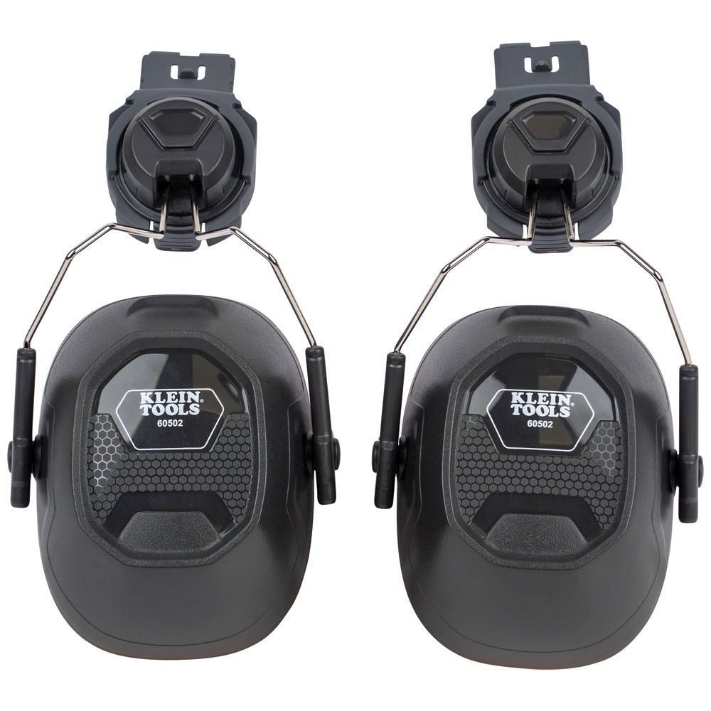 Klein Tools Hard Hat Earmuffs, Full Brim Style, Model 60502