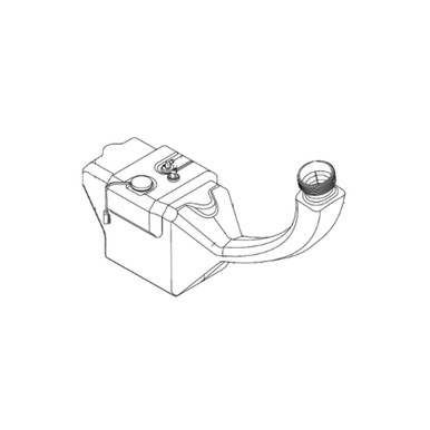 606525 FUEL TANK USE 606525P Hustler
