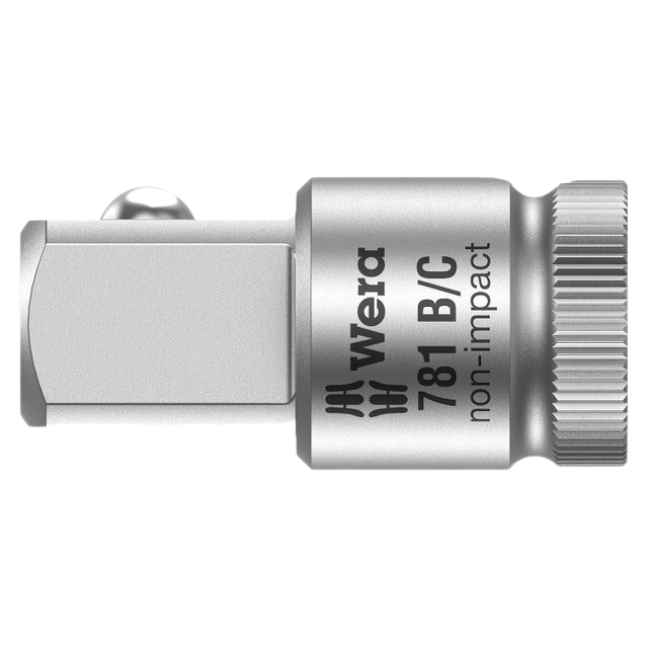 Wera 042673 781 B/C 3/8″ Internal Square to 1/2″ External Square Drive Adaptor