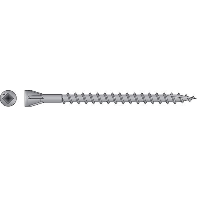Simpson Strong-Tie DTHQ3S QUIK DRIVE #8 x 3″ Collated Trim Head Screw for Deck and Dock