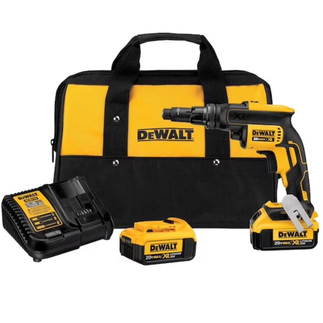 DeWalt DCF622M2 20V MAX XR Versa-Clutch Adjustable Torque Screwgun Kit