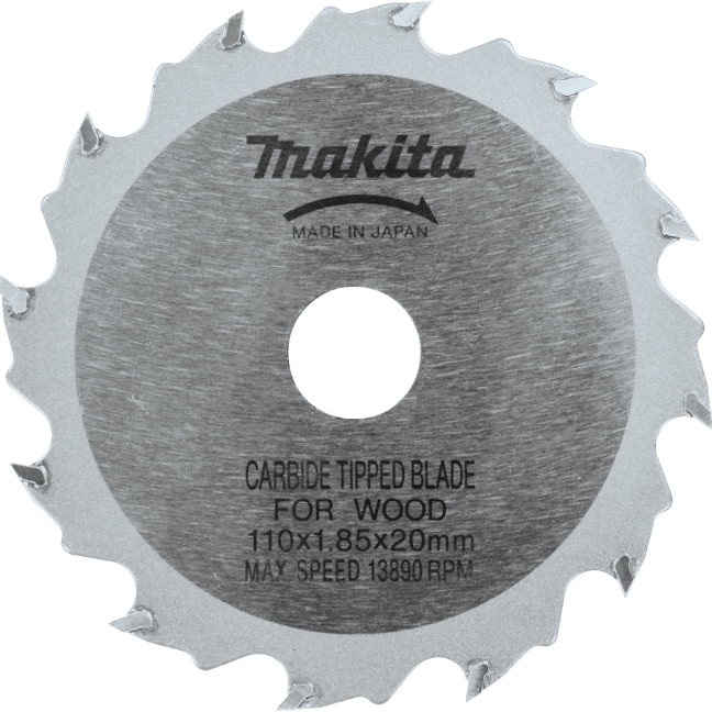 Makita A-90093 4-3/8″ 12CT Circular Saw Blade for General Purpose Cutting in Wood
