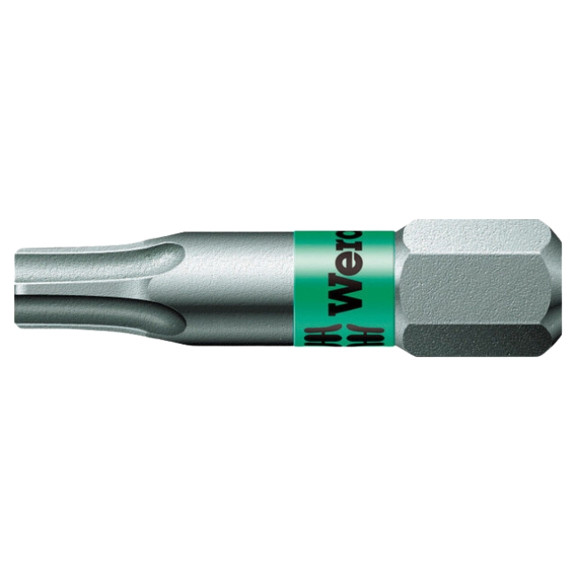 Wera 066126 867/1 BTZ 1/4″ Drive TORX BiTorsion Bit TX25 x 25mm (1″) 10-Pack