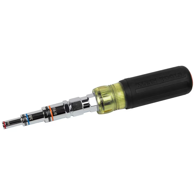 Klein Tools 9-in-1 Pass-Through Multi Nut Driver, Model 32809MAG