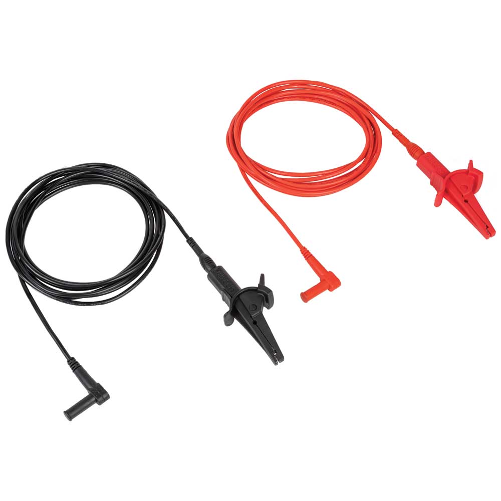 Klein Tools Heavy-Duty Alligator Clip Test Leads, 10-Foot, Model 69367*