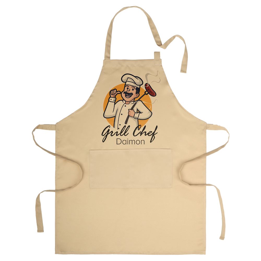 Adult Natural PolyesterApron
