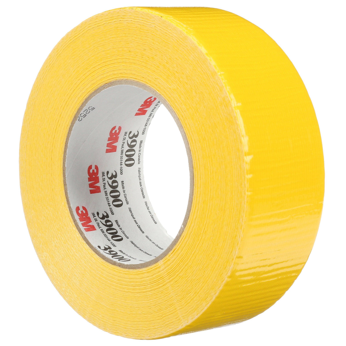 3M Multi-Purpose Duct Tape, Yellow, Model 3900-48X54.8-YLW