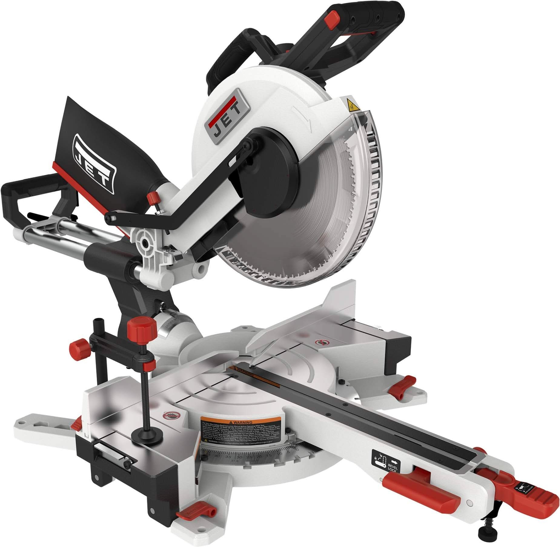 Jet 707212 JMS-12X Sliding Dual Bevel Compound 12" Miter Saw