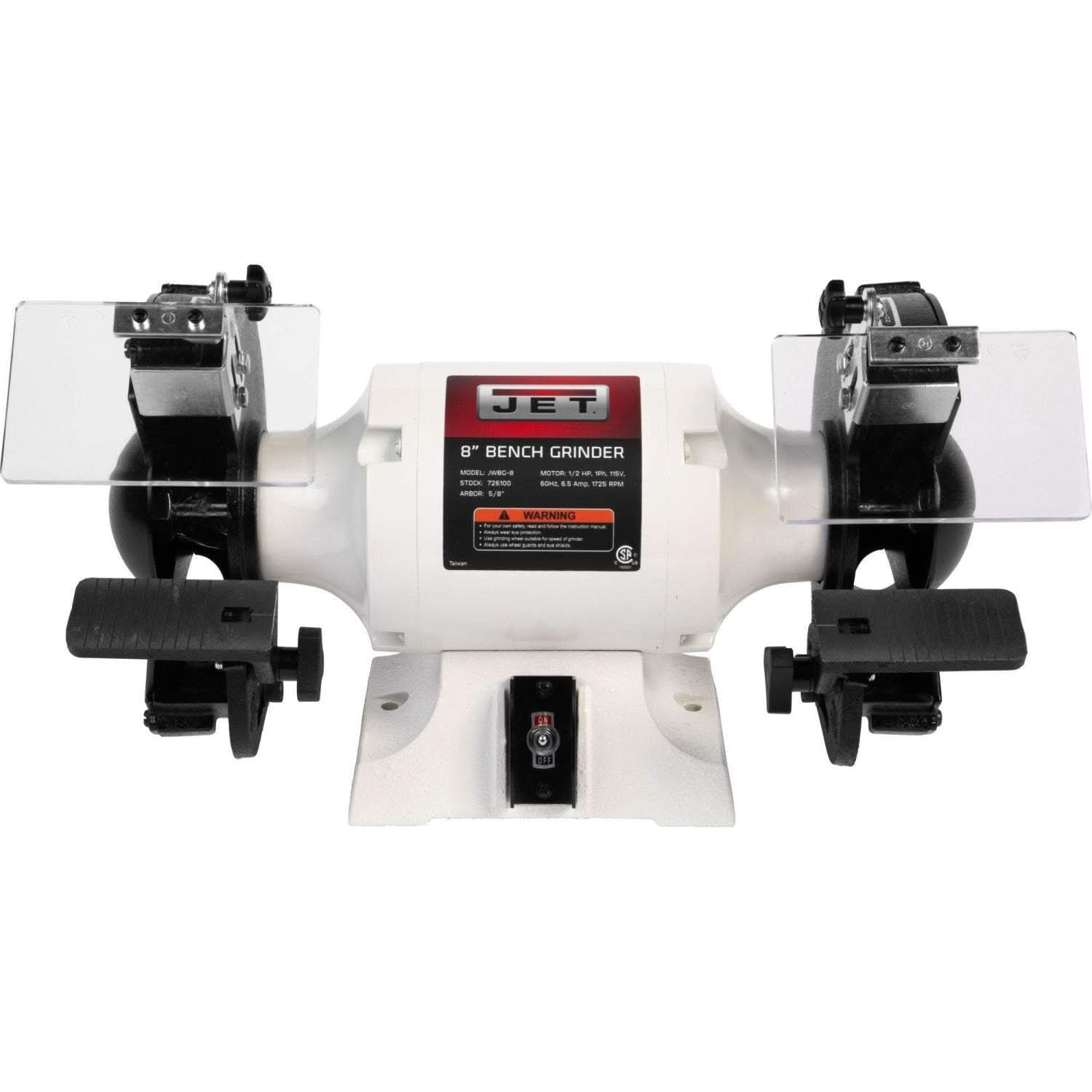 Jet Tools 726101 JWBG-8NW 8-inch WW Bench Grinder without Wheels