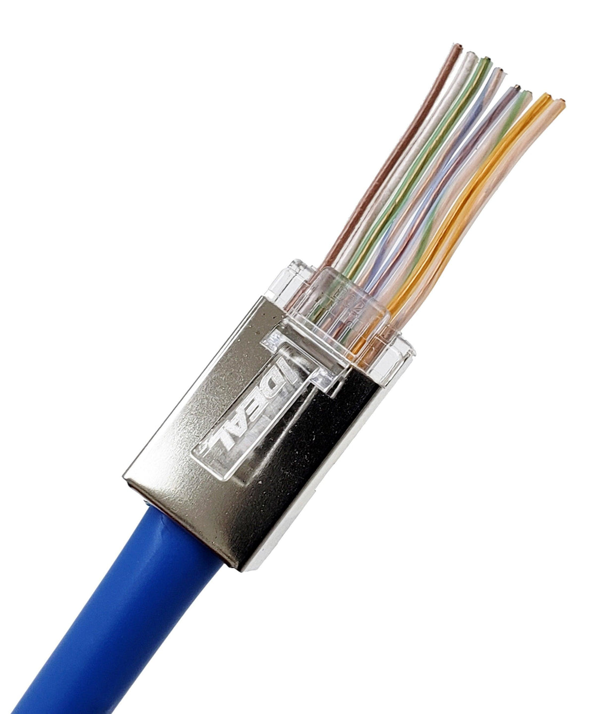 IDEAL CAT5e Shielded Feed-Thru Connectors, Package of25, Model 85-365*