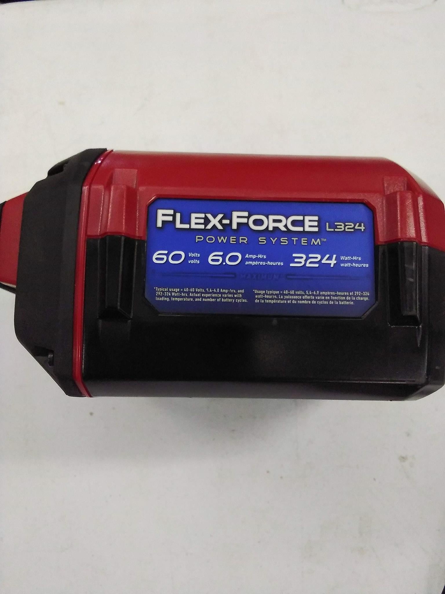 Genuine OEM Toro Part # 88660 60v Flex-Force 6.0Ah Lithium-Ion Battery