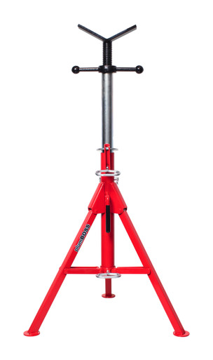 plumBOSS Pipe Stand Folding Leg V Head - PS-FLD-V