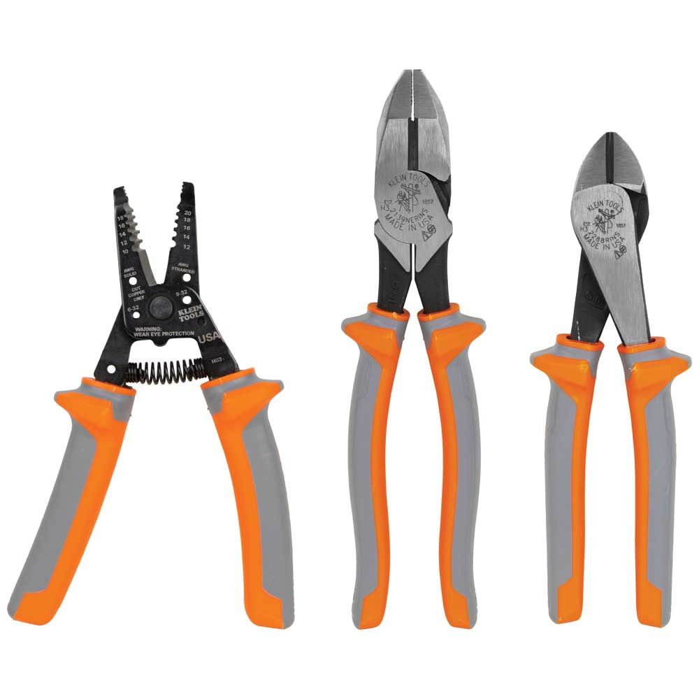 Klein Tools 1000V Insulated Tool Kit, 3-Piece, Model 9416R*