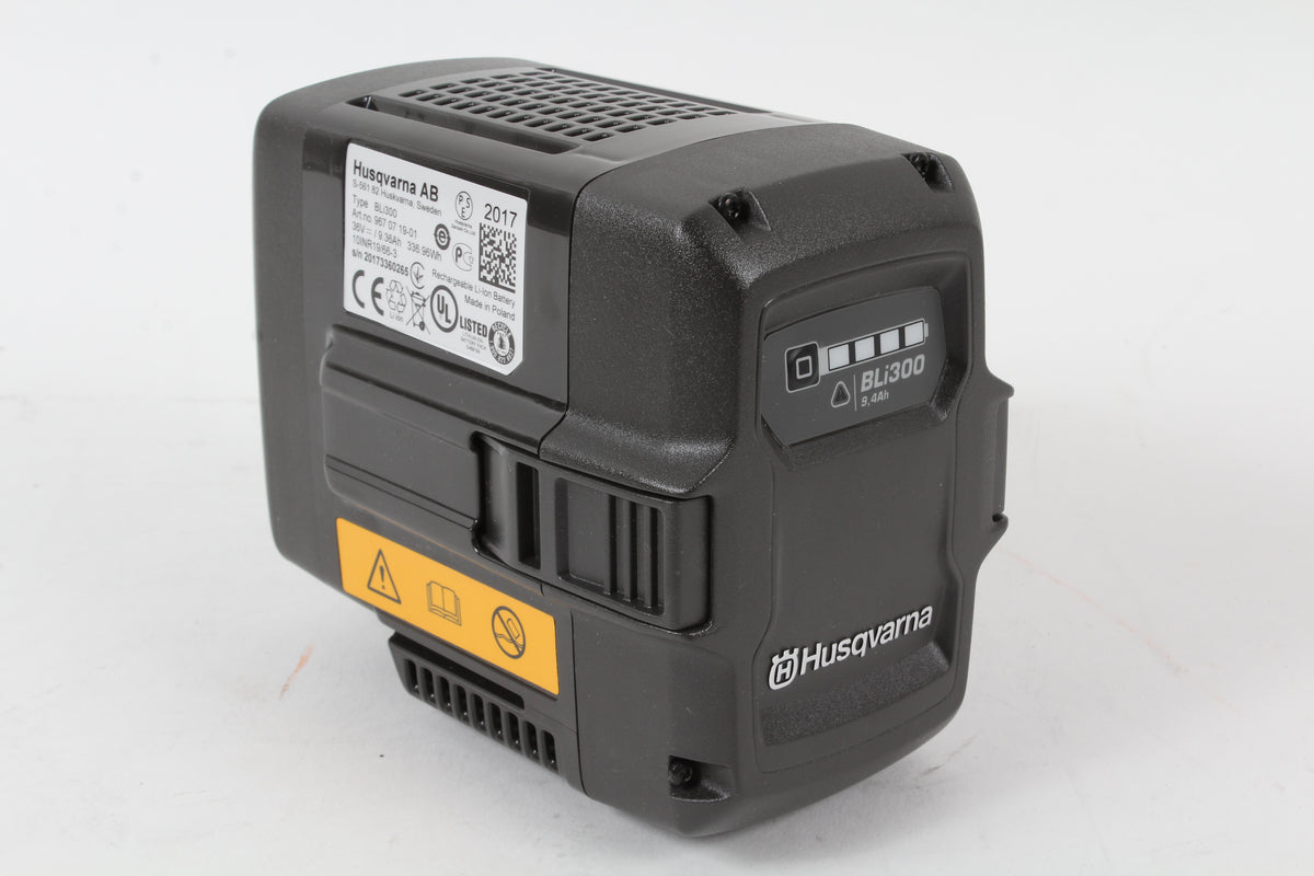 Genuine Husqvarna 967071901 BLi300 36V 9.4 Ah Lithium Ion Pro Battery