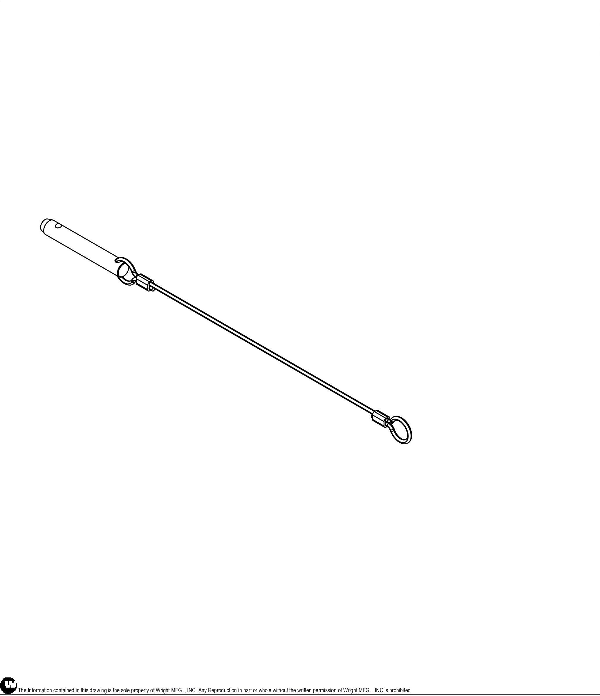 .375 X1.875 Pin Height W Lanyard 98410153