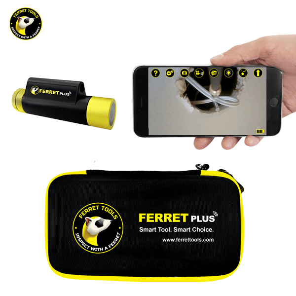 Rack-A-Tiers Ferret Plus - Multipurpose Wireless Inspection Camera, Model 99330