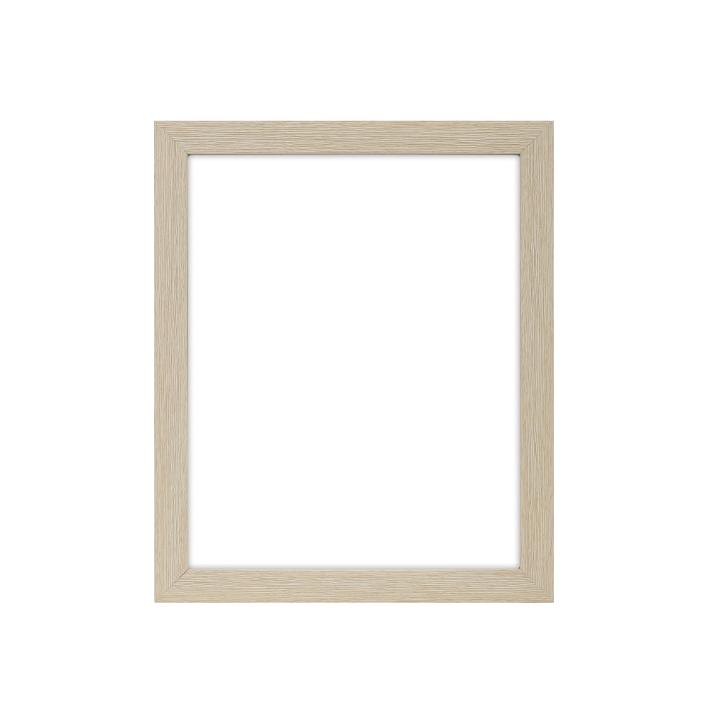 Sublimation Plastic Photo Panel With Aluminium Insert - 6" - Natural