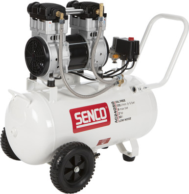 Senco Compressor Low Noise 50L Oil Free - AC24050