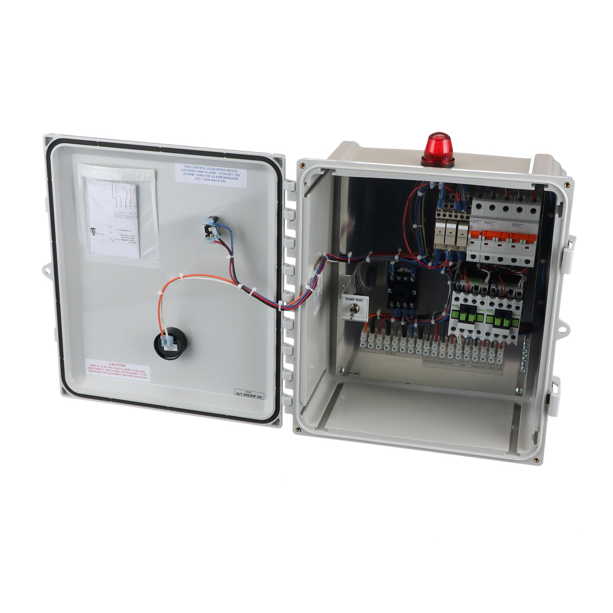 Grinder Pump Duplex Control Panel 220V ALTDM2HPDV