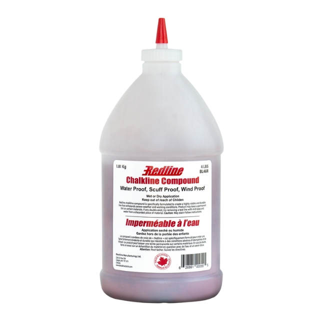 BL46R 4 lb. Redline Chalk