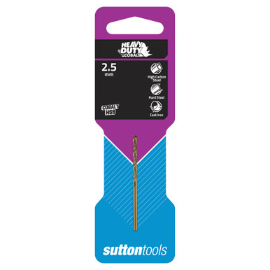 Sutton HD Cobalt HSS Drill Bit Jobber 2.5mm - D1080250