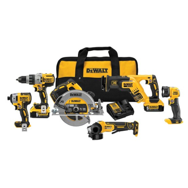 DeWalt DCK695P2 6-Tool Combo Kit