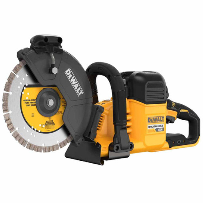 DeWalt DCS692X2 60V MAX Brushless Cordless 9″ Cut-Off Saw Kit