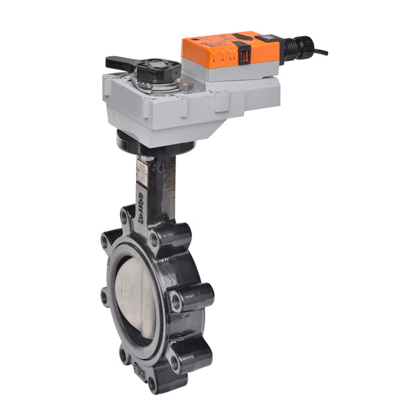 F680HD+GRX24-3 | Butterfly Valve | 3" | 2 Way | 302 Cv | w/ Non-Spring | 24V | Floating | Belimo
