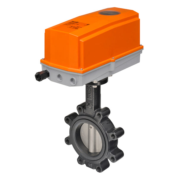 F680HD+GRCX24-3-T N4 | Butterfly Valve | 3" | 2 Way | 302Cv | w/ Non-Spring | 24V | Floating | NEMA 4 | Belimo