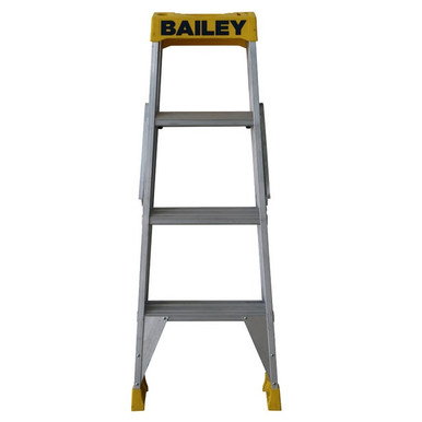 Bailey PUNCHLOCK Ladder AL Double Sided 4 Tread - FS13961