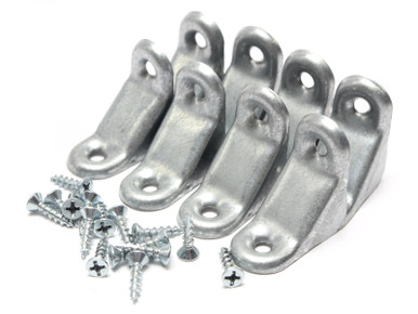 Furniture Corner Brace w/ Hardware, 8pk